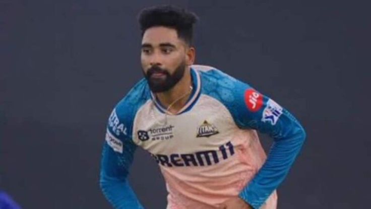 Mohammed siraj height in feet