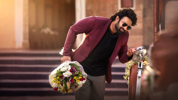 Prabhas height in feet